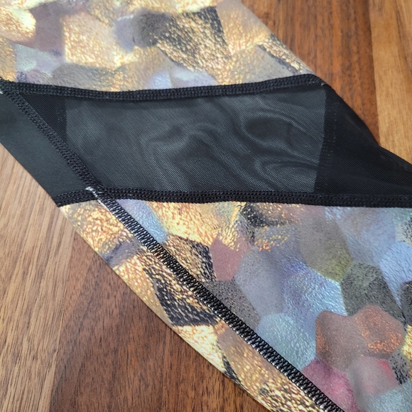 Athleta Asym Mesh Sonar Compression Leggings Size XS - Picture 4 of 10